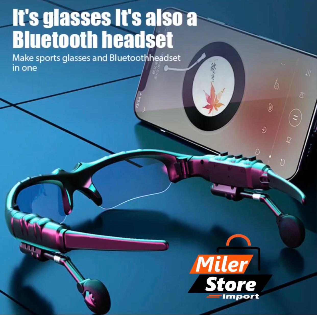 LENTES DE SOL CON AURICULARES BLUETOOTH - MILER STORE IMPORT