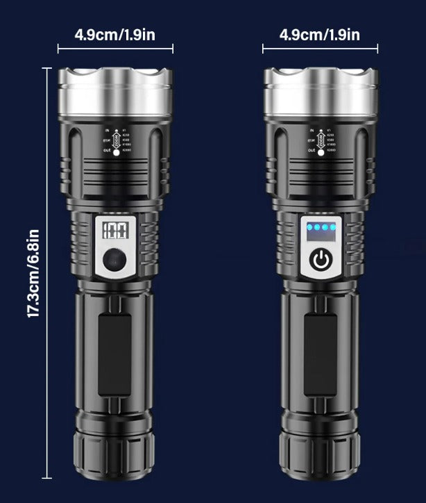 LINTERNA LED POTENTE - MILER STORE IMPORT