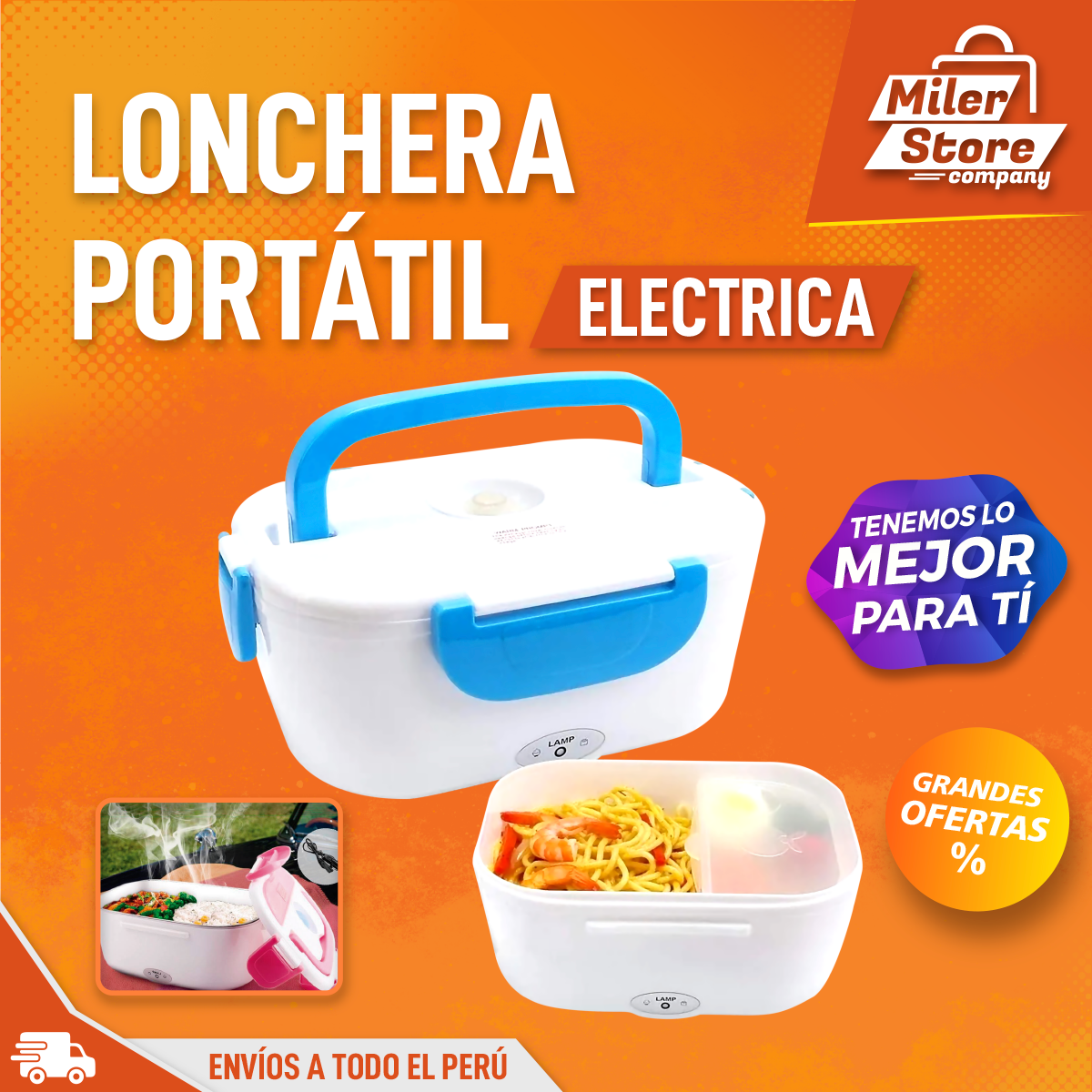 LONCHERA ELÉCTRICA PORTATIL - CONTIGO YA